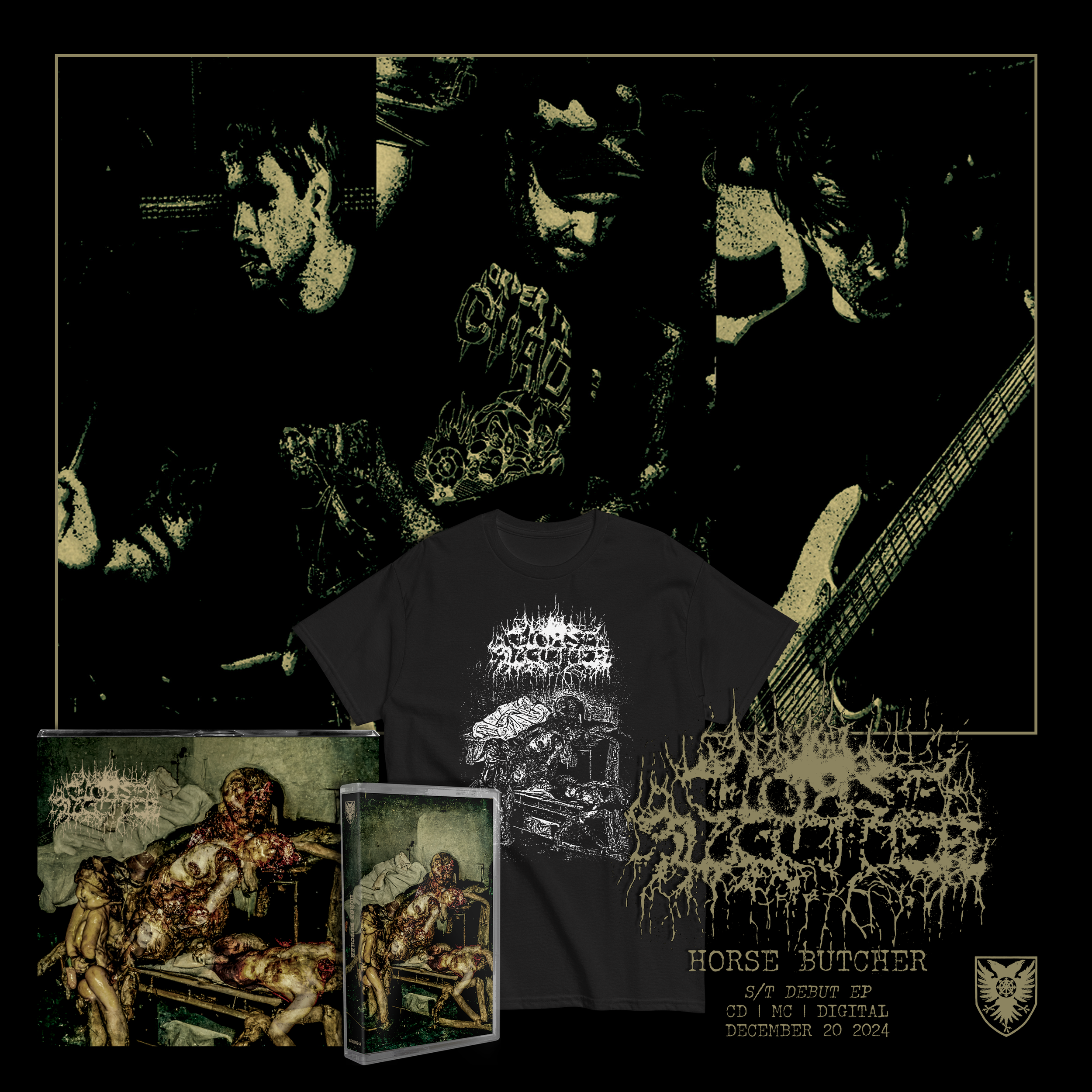 HORSE BUTCHER: New Death/Goregrind Abomination Formed by Members